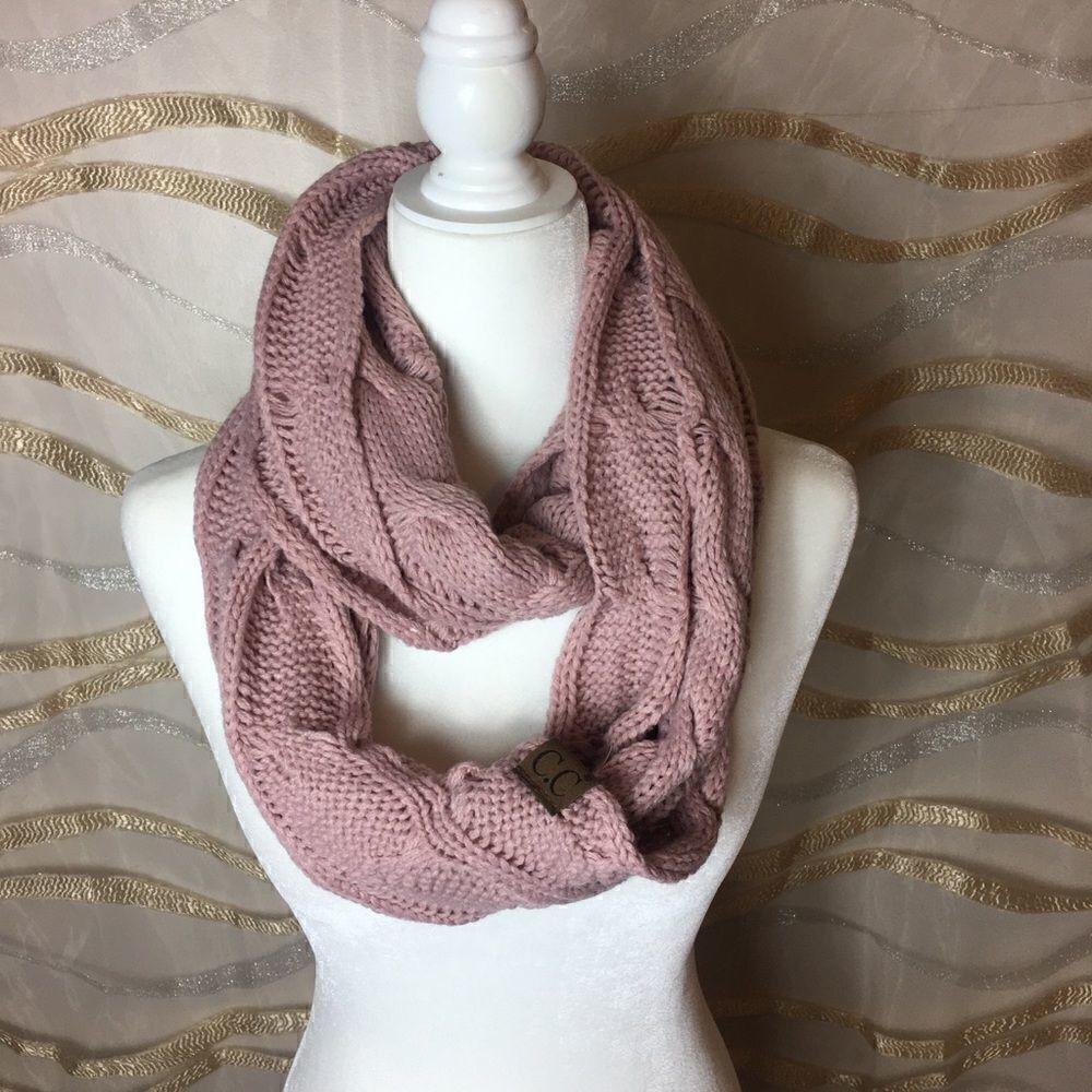 C.C. Knitted Scarf